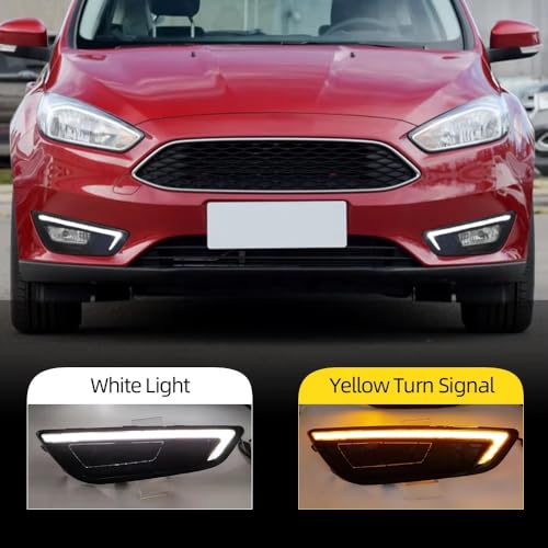 Luz de Circulación Diurna LED DRL Ford Focus 2015 2016 2017 2018 2