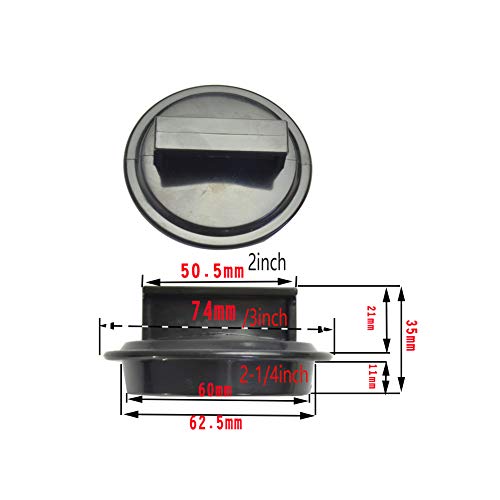 Preamer 3.125" Sink Garbage Disposal Disposer Stopper and Splash Guard