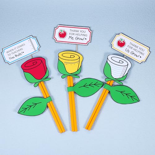 DIY Teacher Bouquet Teacher Appreciation Gifts Paper Flower Craft Kit Teachers Gift Card Bouquet Teacher Thank You Gifts From Studen DIY Thankful Gift Craft for Teacher Appreciation Week Teachers\' Day
