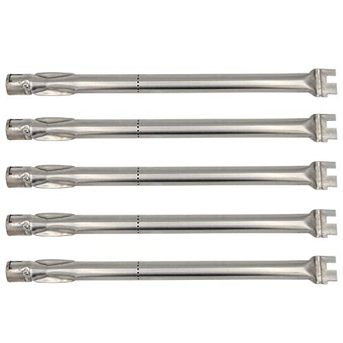 VICOOL Stainless Steel Grill Burner Replacement Parts for BBQ Ducane 30400040 S3200 Grillware, Home Depot, Lowes Model Grills, 5-Pack, hyB304