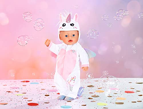 Baby Born 832936 Unicorn Onesie-Fits Dolls Up To 43Cm-Set Includes All-In-One Onise With Hanger-Suitable For Children Aged 3+ Years-832936 #TOP2