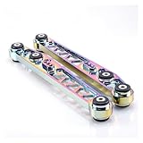 2 brazos de control traseros inferiores BW LCA Compatible con Honda Civic EK EM1 con logotipo LCA-1001 1996-2000