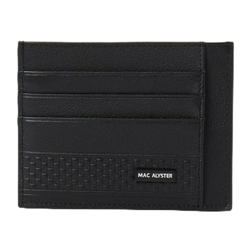 Grand porte-carte noir pour femme en grand format L style décontracté