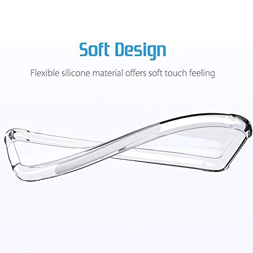 Image of Back Case Cover for iQOO 9 SE 5G (Transparent | Crystal Clear | Soft Flexible)