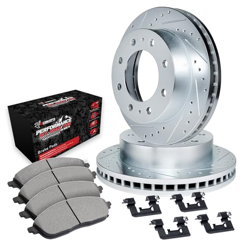 Image of R1 Concepts Front Brake Kit Fits 2003-2008 Dodge Ram 2500, Ram 3500