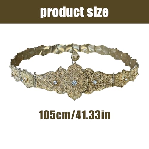 Caucasian Waist Belt Stylish For Stage Dance Music Festival Jeans Dress Belt Body Jewelry Chain Metallic Wedding3