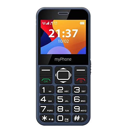 MP myPhone Halo 3 - Seniormobil med stor knappar och laddingstation