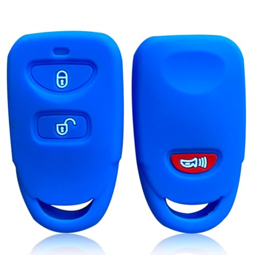 Couverture de clé de voiture en silicone Kia Hyundai Accent boîtier - 3