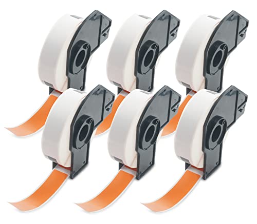Étiquettes Brother DK-1203 orange BETCKEY pour dossiers de bureau