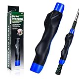 Golf Grip Trainer, Golf Club Grip Trainer for Right Hand,Improves Grip Strength and Accuracy,Trains Correct Hand Position for Stable Swing,Golf Training Swing Aid for All Level Golfers Blue,1 Pack