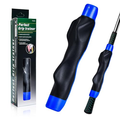 Golf Grip Trainer, Golf Club Grip Trainer for Right Hand,Improves Grip Strength and Accuracy,Trains...