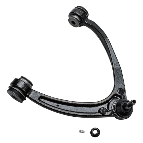 Image of Detroit Axle - Front Left Upper Control Arm for 2007-2016 Chevrolet Silverado 1500 GMC Sierra 1500, Yukon XL 1500 Tahoe Cadillac Escalade EXT ESV Upper Control Arm w /Ball Joint Assembly Replacement