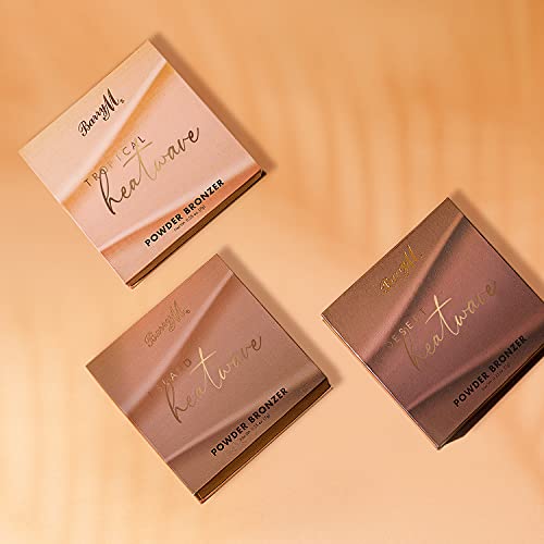 Barry M Cosmetics Heatwave Bronzer Enriched With Shea Butter, Shade Light, Tropical - Image 6