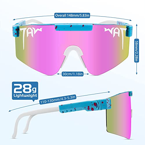 Chnlml Sports Sunglasses For Men Women, Polarized Uv400, Cycling Glasses For Baseball Fishing Running (P5) #TOP5