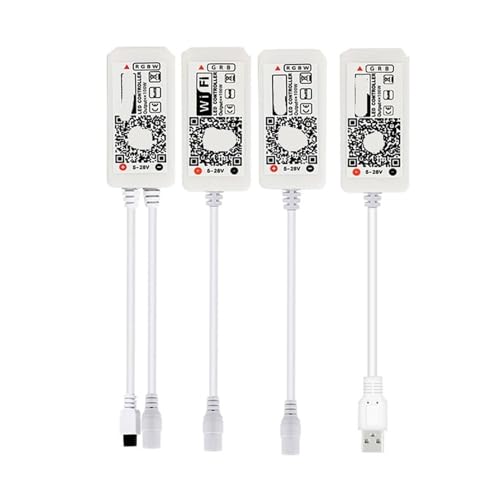Contrôleur de gradation LED RGB à double tension 12V 24V et télécommande U variable