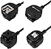 Off-Camera Shoe Cord, Easy Hood TTL Off Camera Flash Speedlite Cord for Sony ZV-1 A9 A7R IV A7 A7R A7S A7 II A7 III A7R II A7R III A7SII A6500 A6400 A6300 Camera with Multi Interface MI Shoe