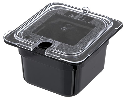 Poêles en polycarbonate Carlisle 3068403 StorPlus bacs noirs 10,2 cm - 7