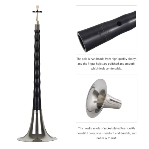 C key - Ebony Suona Professional Handmade Suona Flute‼️missing pieces‼️