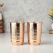 HealthGoodsIn Pure Copper Cups Set of 2 - Hammered Copper Tumblers and Copper Cups for water 11.8 oz (350 mL), Ayurvedic Copper Cups for Daily Use