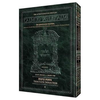 Hardcover Schottenstein Talmud Yerushalmi - English Edition - Tractate Taanis Book