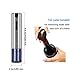 FLASNAKE Electric Wine Opener Rechargeable Cordless Automatic Corkscrew Wine Bottle Opener with Foil Cutter & USB Charging Cable Stainless Steel
