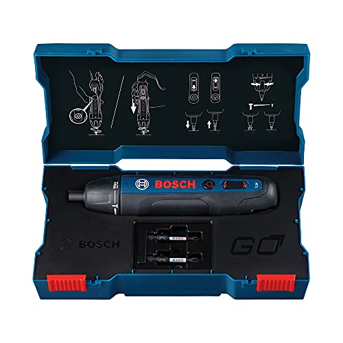 Bosch Parafusadeira a Bateria Go 3,6V BIVOLT com 2 bits