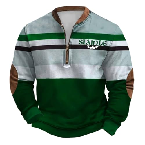 Sweat-shirt à col zippé homme en molleton doux et confortable