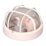 Neutro APLIQUE IP54 REDONDO BLANCO E27 40W DIAMETRO: 18,5CM MODELO TARRAGONA