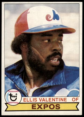 1979 Topps #535 Ellis Valentine Montreal Expos (Baseball Card) EX Expos