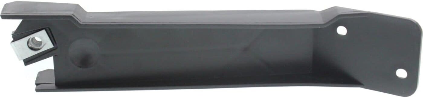 Front Driver & Passenger Side Set of 2 Bumper Cover Support Bracket Mount Pair Replacement for 2004-2008 Ford F150 Pickup Truck 2006-2008 Lincoln Mark LT Black Textured Plastic FO1043132 FO1042132