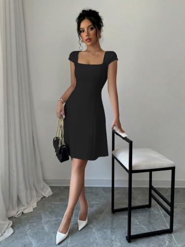 Image of GRECIILOOKS Women's One Piece Dress - Stylish Midi Party Dress for Women | Summer Casual Wear for Events, Date & Evening Look