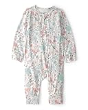 Carter's Girl PurelySoft Sleep and Play Pajamas, Garden Print, 3M