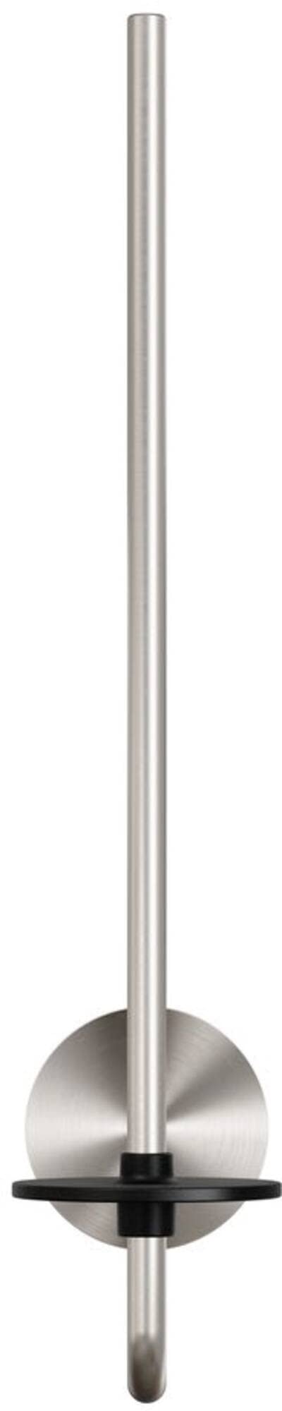 Geesa Ersatzrollenhalter Opal zum Schrauben Klopapierhalter schwarz/Edelstahl gebürstet
