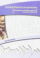 Einfach Deutsch aussprechen Buch und CD (German Edition) 3941323148 Book Cover