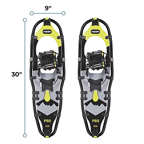 Yukon Charlie's Unisex Adult Pro Snowshoe, 9X30 Yukon Charlies Snowshoes, Multicolor, 9-Inch X 30-Inch Us #TOP4