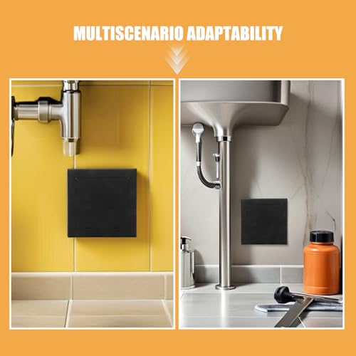 Panel de acceso para tuberías de plástico negro resistente duradero 4