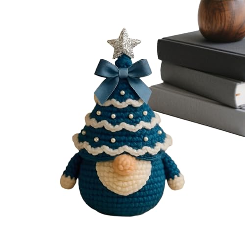 Kit complet de crochet et ensemble de tricot manuel pour décoration de Noël