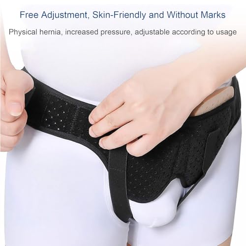 Faja inguinal para hernia para hombres M miniatura 6