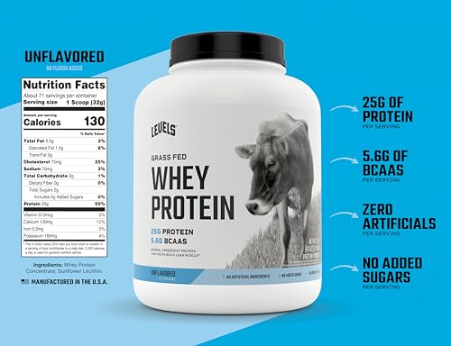 Levels Nutrition Levels Grass Fed Whey Protein Powder thumb #1