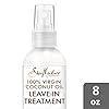 SheaMoisture-100-Virgin-Types-100-Extra-Virgin-8-oz SheaMoisture Leave-in Conditioner Treatment for All Hair Types 100% Extra Virgin Coconut Oil Silicone Free Conditioner 8 oz