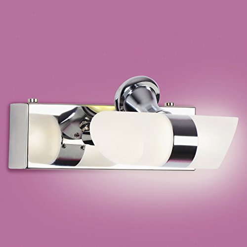 Image of Lexton DL-II-22 Wall Lamp (Silver and White)