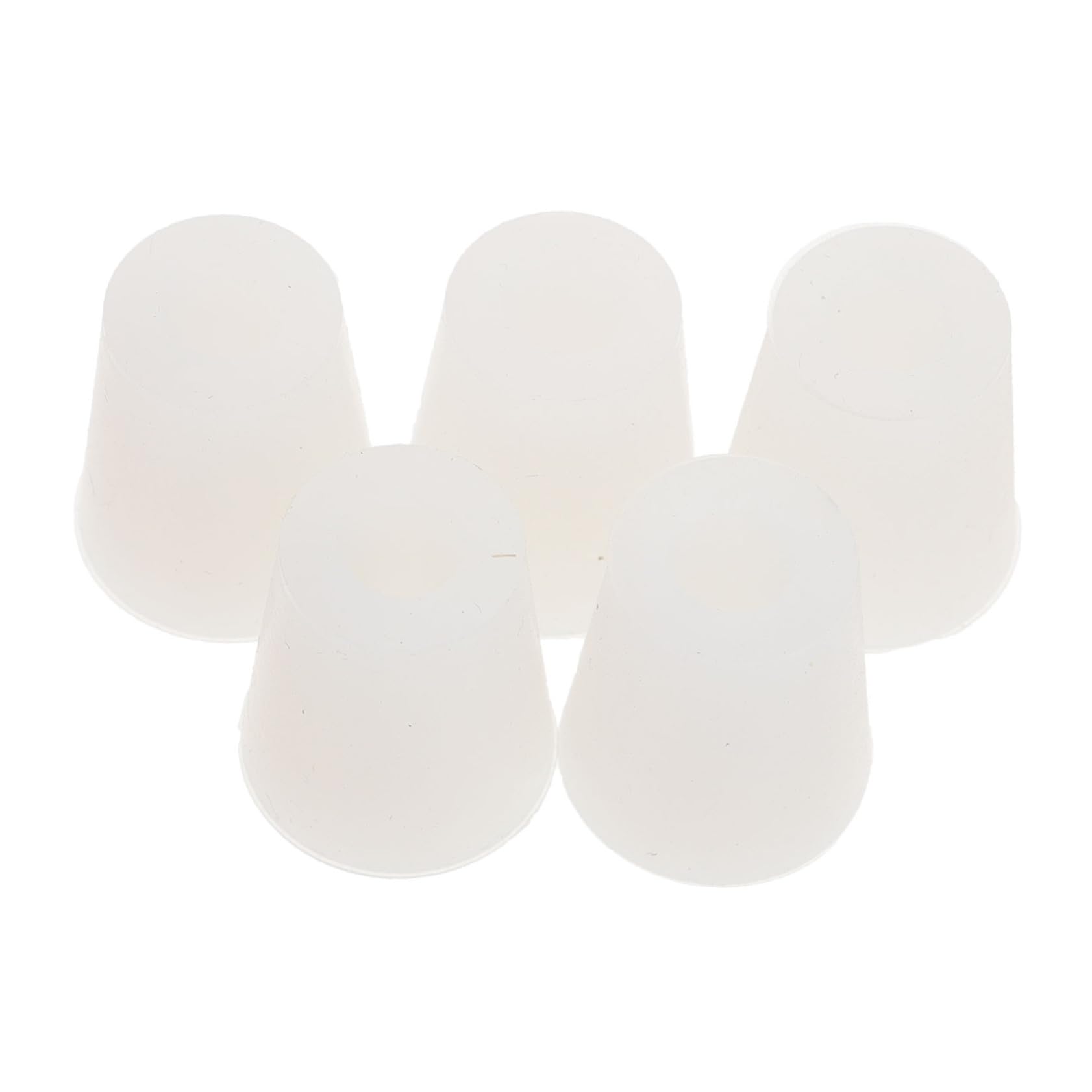 FUNOMOCYA Sealing Silicone Plugs 5pcs Food Grade for Test Tubes Small Tubes Laboratory Easy to Use