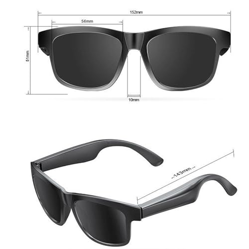 Lunettes Bluetooth intelligentes IA affichage portable
