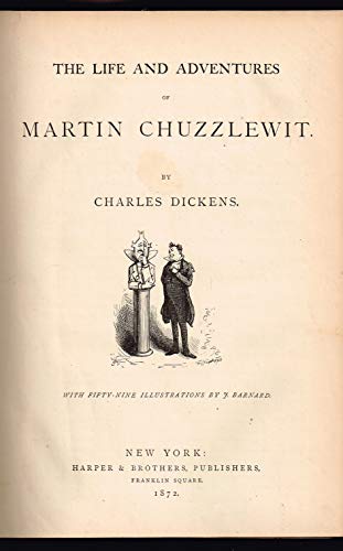 The Life and Adventures of MARTIN CHUZZLEWIT B0032OU9U2 Book Cover