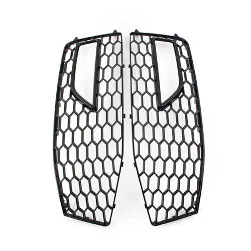 Grille de feux antibrouillard Audi S4 haut de gamme noire nid d'abeille pare-chocs