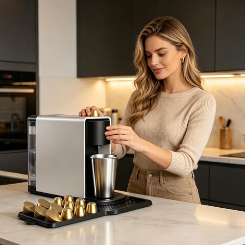 Tapete para café de silicona a prueba de derrames con ranuras 3