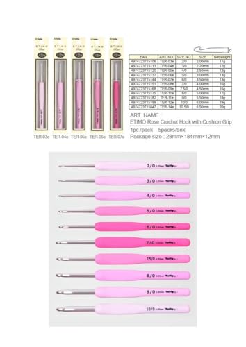 Tulip TER-010E Company Tulip Etimo Rose Crochet Hook thumb #2