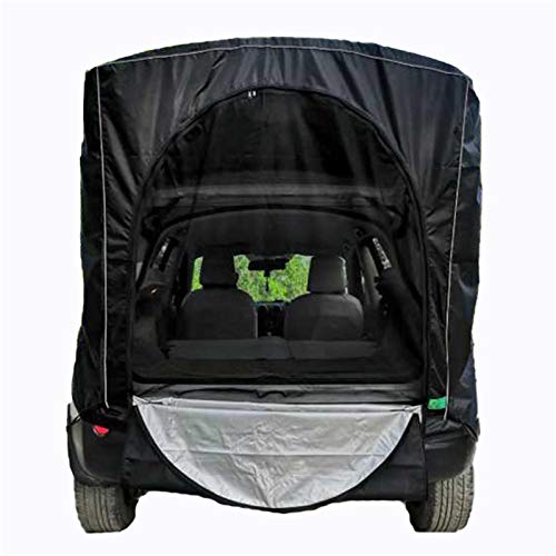 Heckzelt Auto Vorzelte - Universal Heckklappenzelt Kofferraumzelt | Camping Familienauto Heckkonto Autokonto Zelte Sonnenschutz Anti-UV Auto Baldachin | Heckklappe Vordach Für Tour Barbecue,Camping