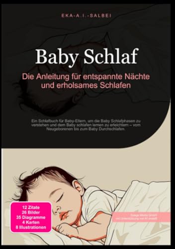 Baby Schlaf: Die Anleitung für entspannte Nächte und erholsames Schlafen: Ein Schlafbuch für Baby-Eltern, um die Baby Schlafphasen zu verstehen und ... vom Neugeborenen bis zum Baby Durchschlafen.