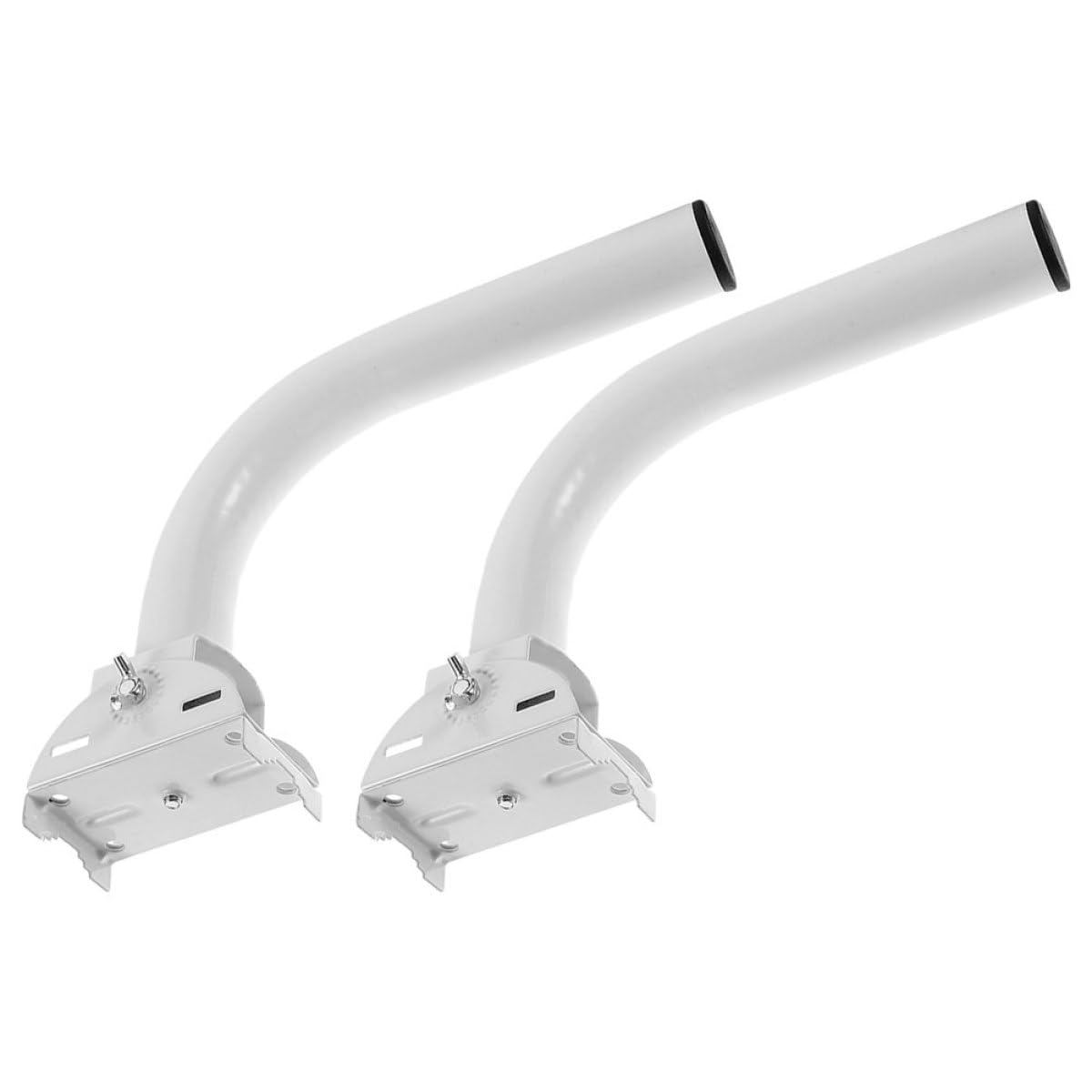 Installation CB pour mât et support simple réglable extérieur d'antenne en inox